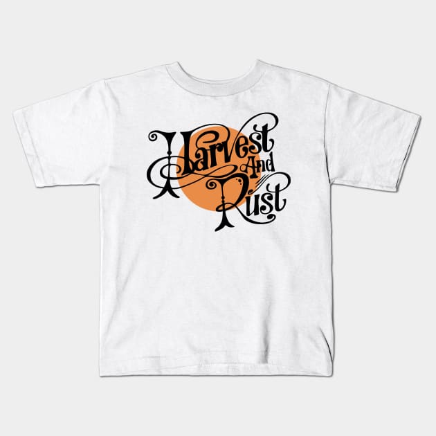 Harvest & Rust Kids T-Shirt by glechowski